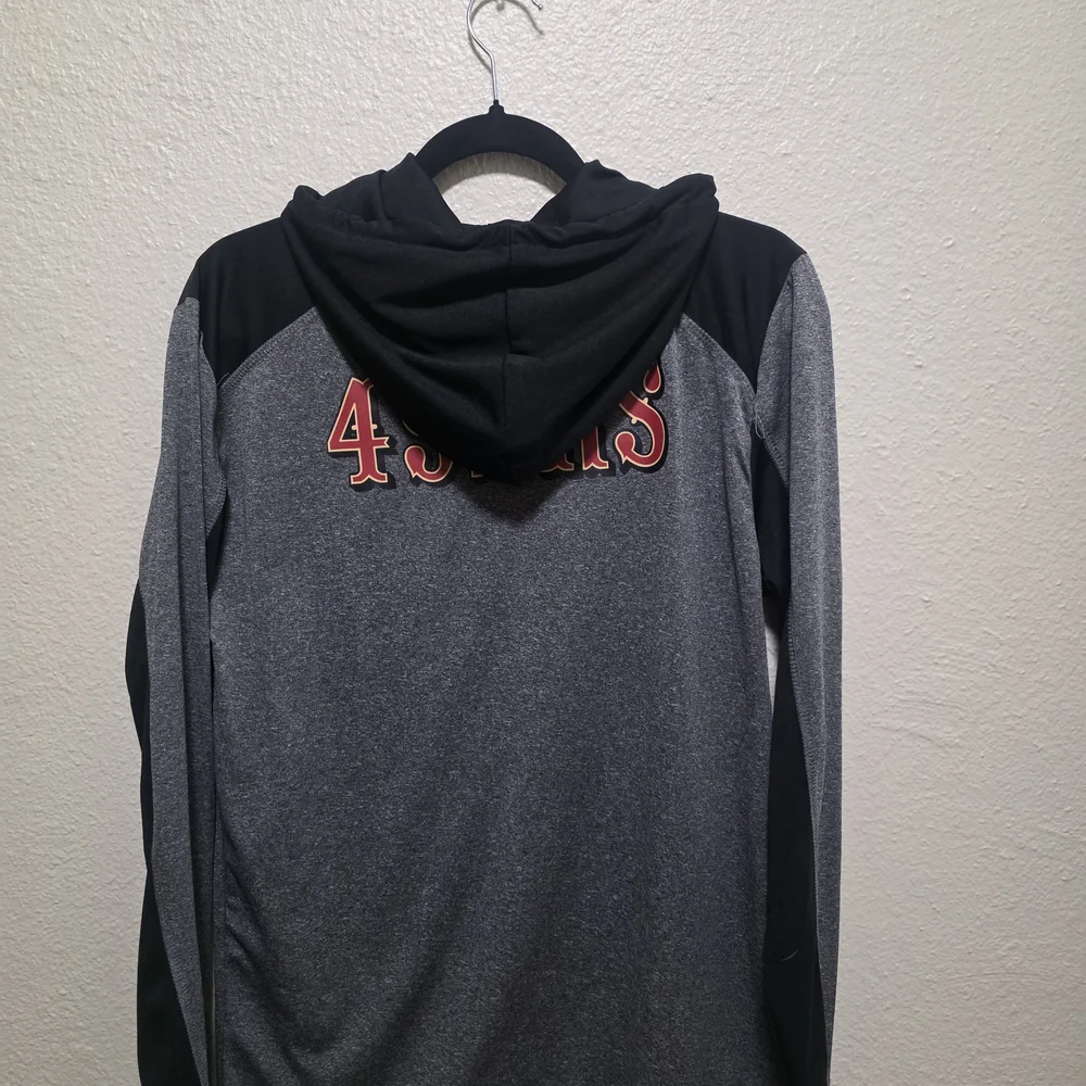 NFL Black and Gray 49ers Team Hoodie - Picture 4 of 5